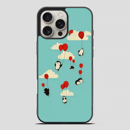 These Bashful Penguins Doing Normal Penguin Things iPhone 16 Pro Max Case