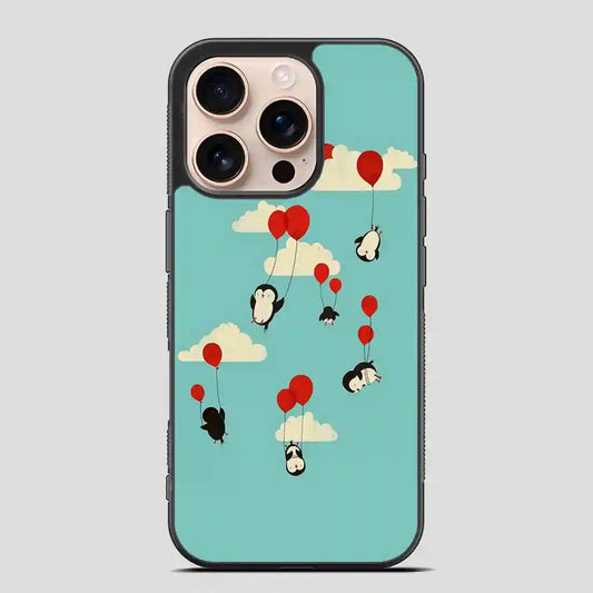 These Bashful Penguins Doing Normal Penguin Things iPhone 16 Pro Case