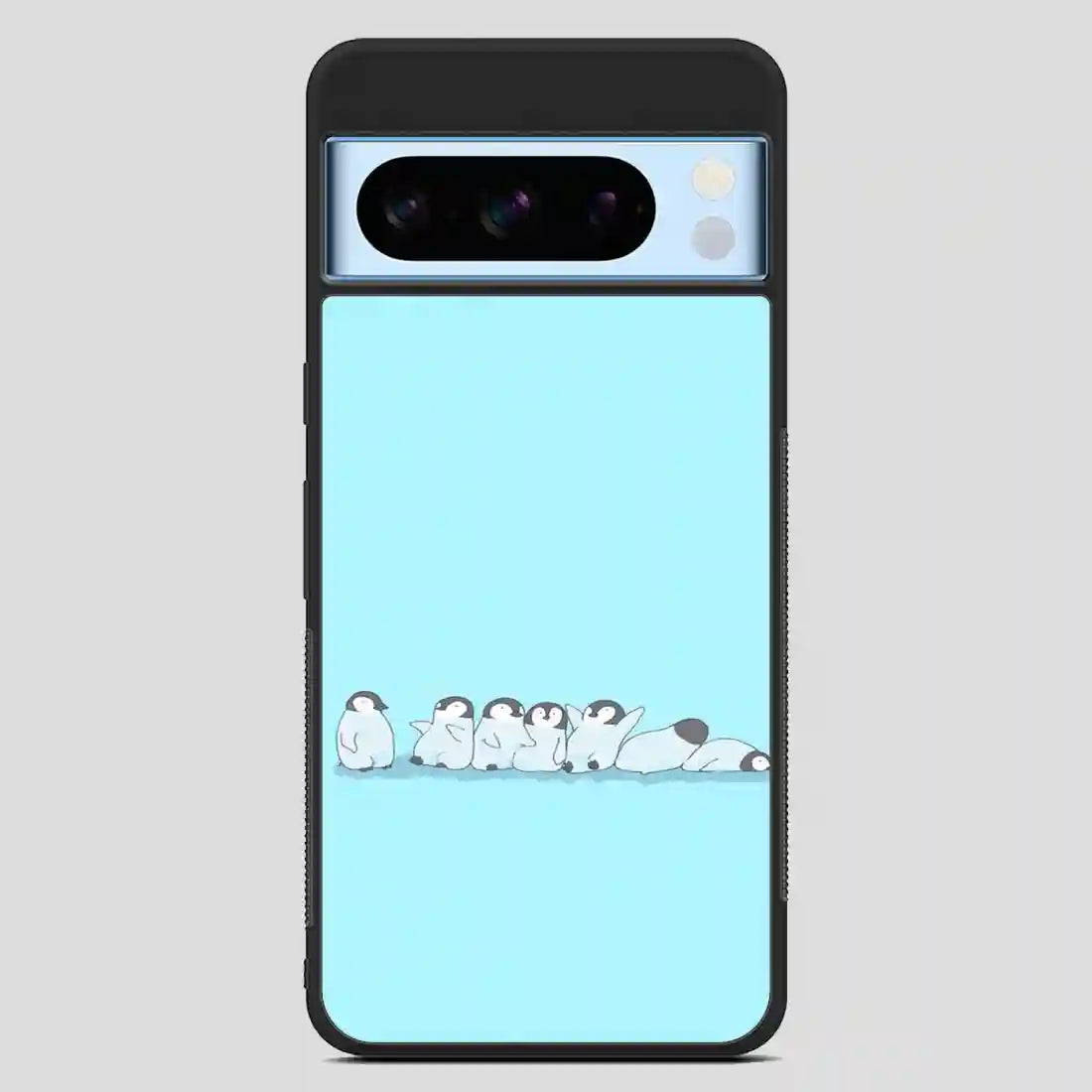 These Penguins That Are Basically A Chronological Depiction Of Your Week Google Pixel 8 Pro Case