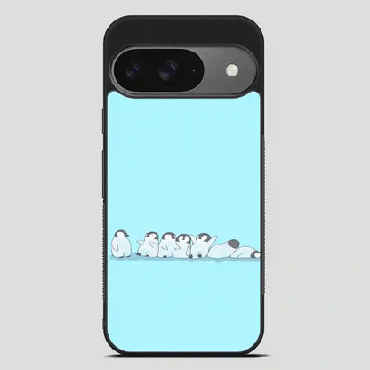 These Penguins That Are Basically A Chronological Depiction Of Your Week Google Pixel 9 Case