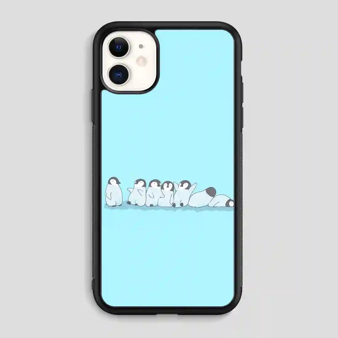 These Penguins That Are Basically A Chronological Depiction Of Your Week iPhone 11 Case