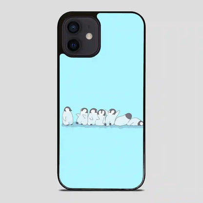 These Penguins That Are Basically A Chronological Depiction Of Your Week iPhone 12 Mini Case