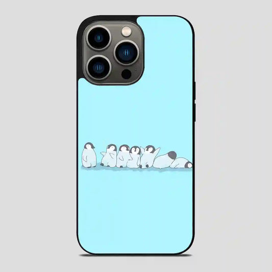 These Penguins That Are Basically A Chronological Depiction Of Your Week iPhone 13 Pro Case