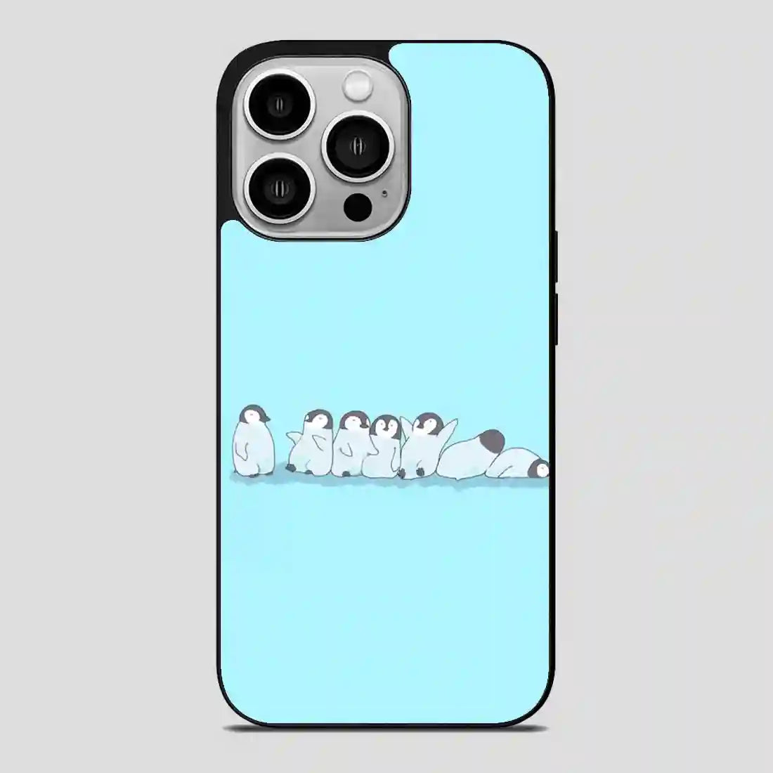 These Penguins That Are Basically A Chronological Depiction Of Your Week iPhone 14 Pro Case