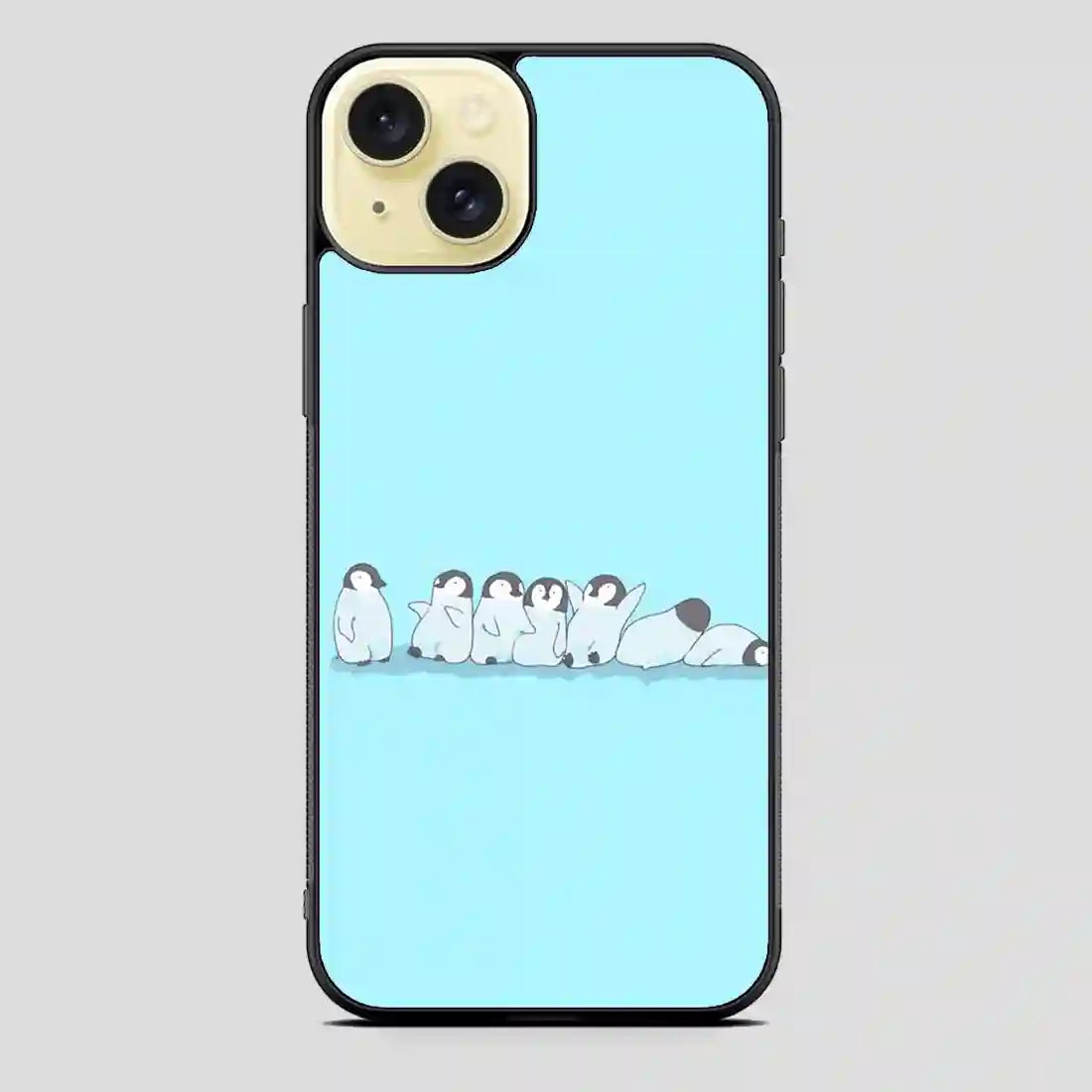 These Penguins That Are Basically A Chronological Depiction Of Your Week iPhone 15 Plus Case