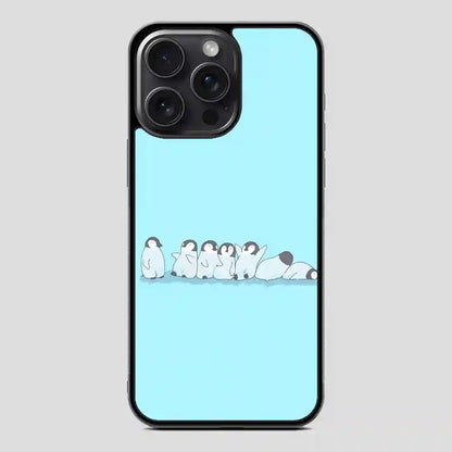 These Penguins That Are Basically A Chronological Depiction Of Your Week iPhone 15 Pro Case