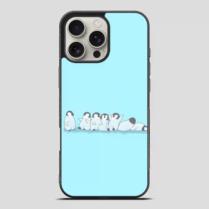 These Penguins That Are Basically A Chronological Depiction Of Your Week iPhone 16 Pro Max Case