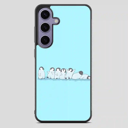 These Penguins That Are Basically A Chronological Depiction Of Your Week Samsung Galaxy S23 Plus Case