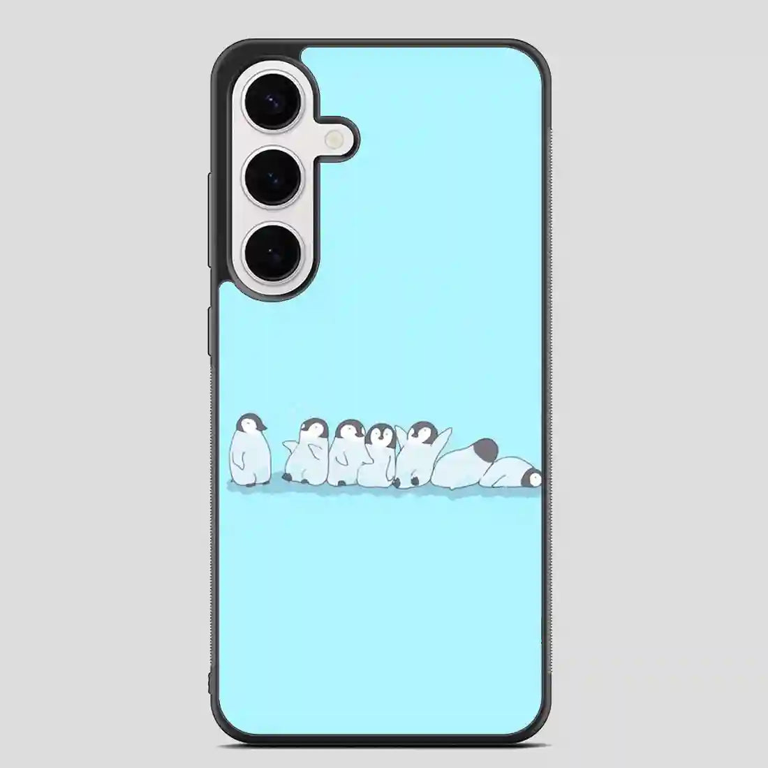 These Penguins That Are Basically A Chronological Depiction Of Your Week Samsung Galaxy S24 Plus Case