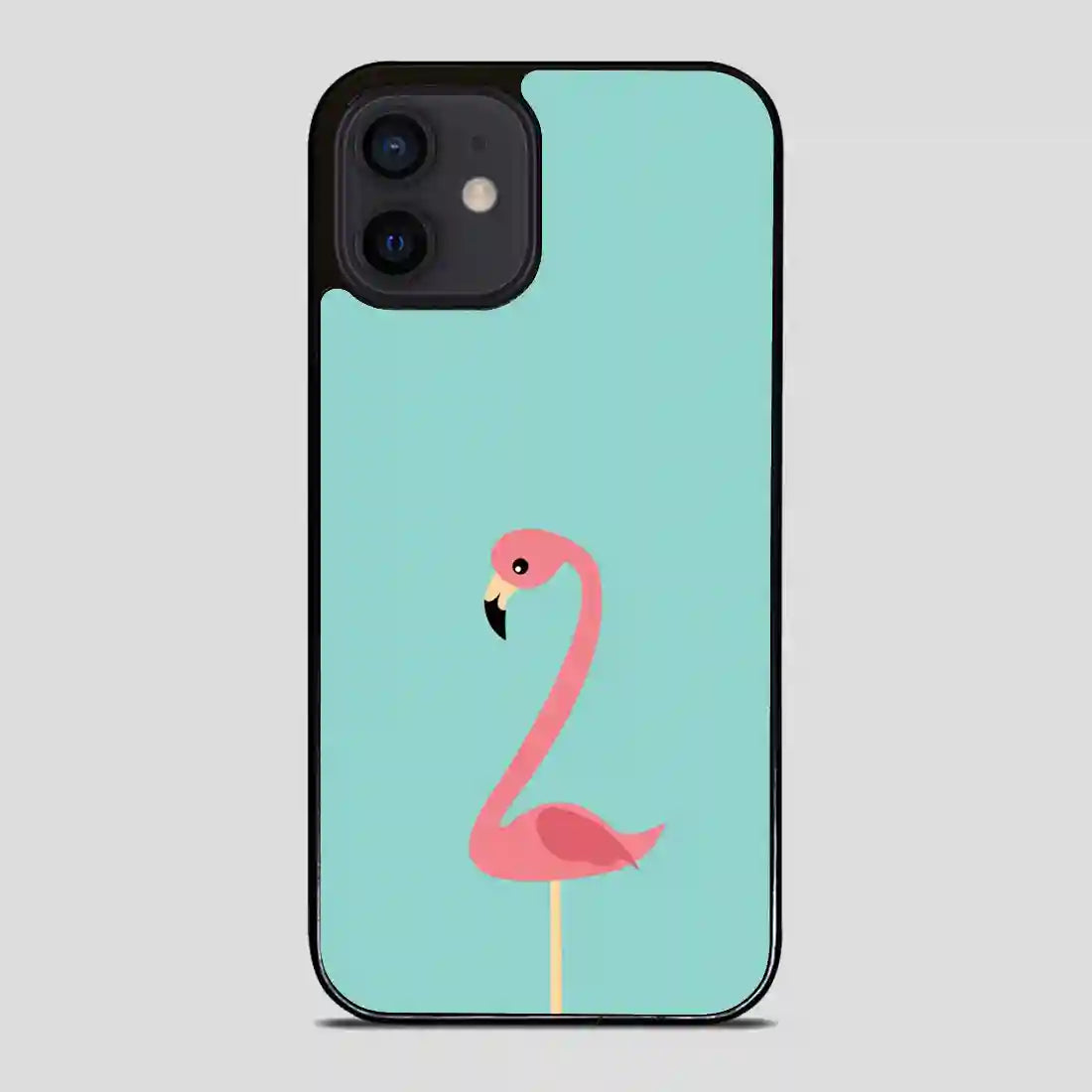 This Fancy Flamingo iPhone 12 Mini Case