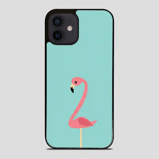 This Fancy Flamingo iPhone 12 Mini Case