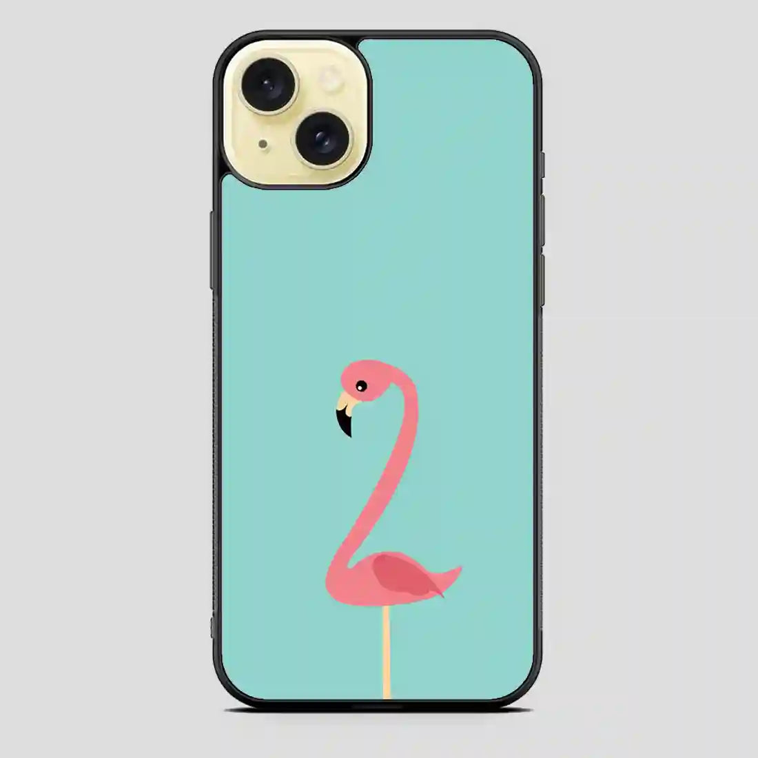 This Fancy Flamingo iPhone 15 Plus Case