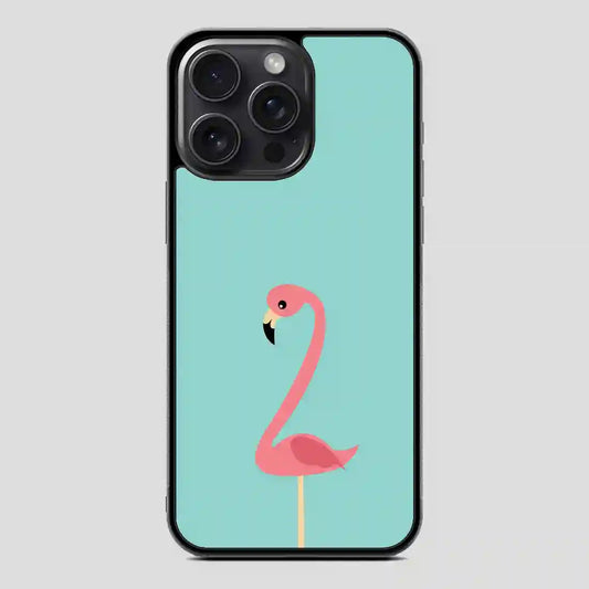 This Fancy Flamingo iPhone 15 Pro Case