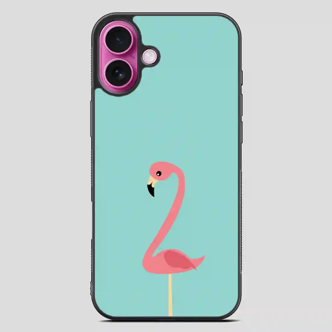 This Fancy Flamingo iPhone 16 Plus Case