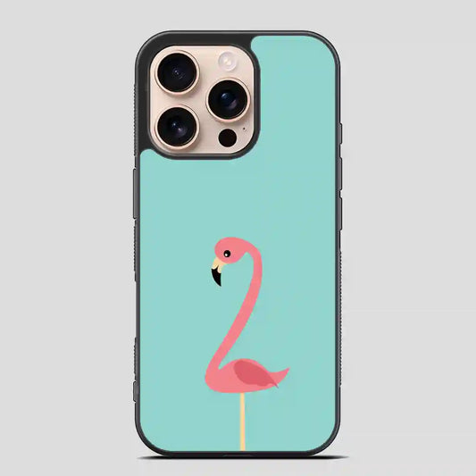 This Fancy Flamingo iPhone 16 Pro Case