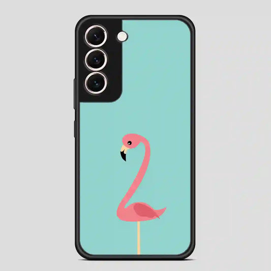 This Fancy Flamingo Samsung Galaxy S22 Case