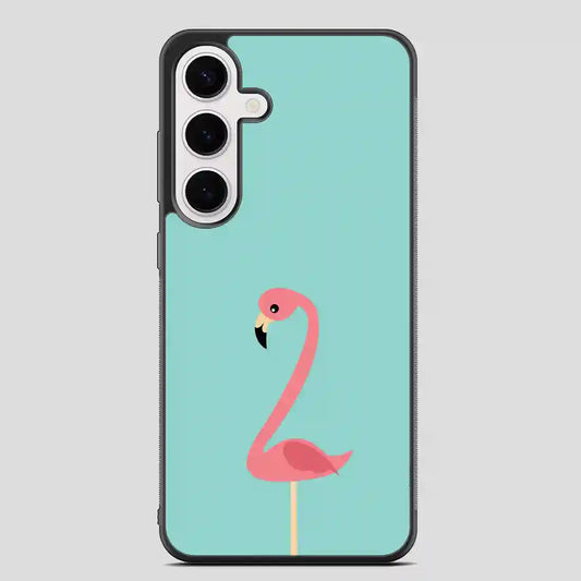 This Fancy Flamingo Samsung Galaxy S24 Plus Case