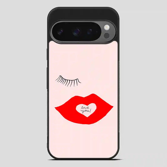 This Flirty Minimalist Message Google Pixel 9 Pro Case