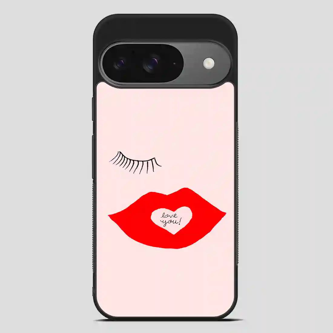 This Flirty Minimalist Message Google Pixel 9 Case