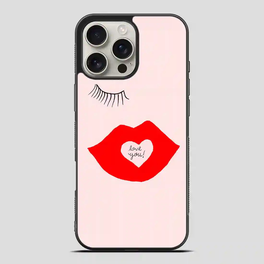 This Flirty Minimalist Message iPhone 16 Pro Max Case