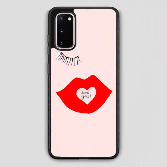 This Flirty Minimalist Message Samsung Galaxy S20 Case