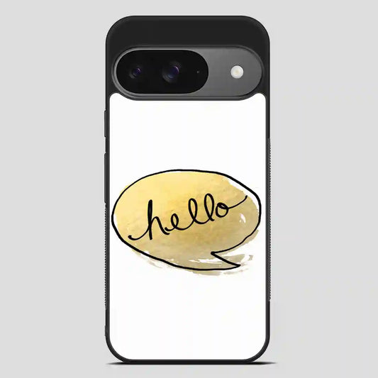 This Golden Greeting Google Pixel 9 Case