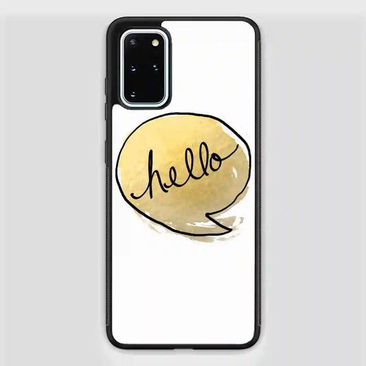 This Golden Greeting Samsung Galaxy S20 Plus Case