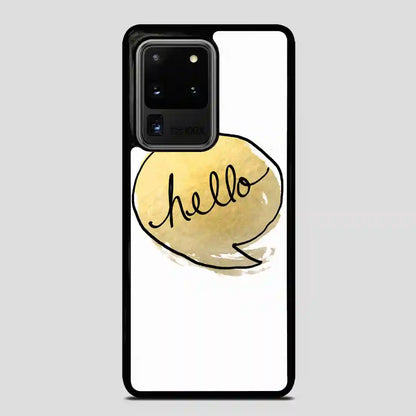 This Golden Greeting Samsung Galaxy S20 Ultra Case