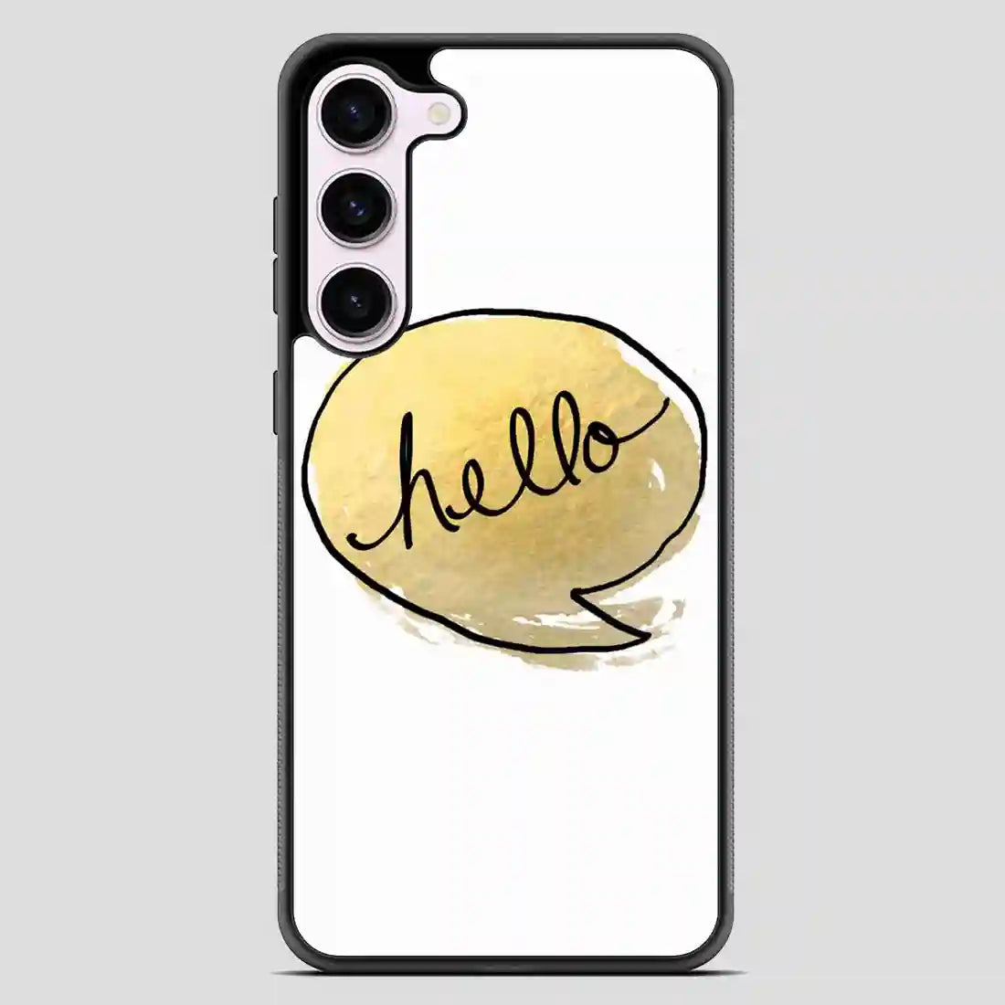 This Golden Greeting Samsung Galaxy S23 Case