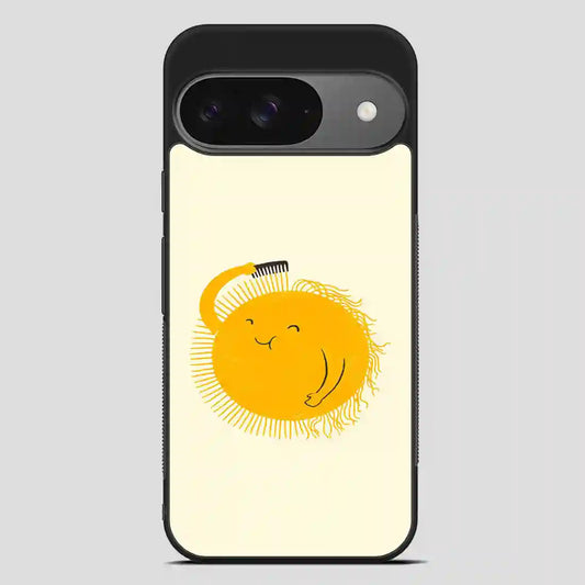 This Little Dude Breaking Out His Sun Day Bests Google Pixel 9 Case