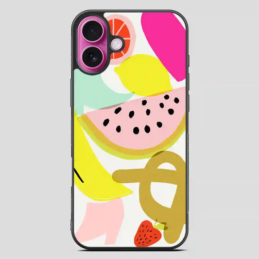 This Random Assortment Of Happy Things iPhone 16 Plus Case