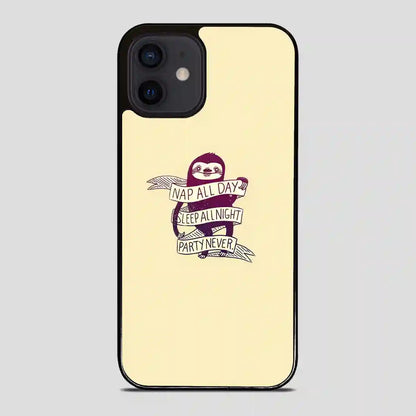 This Role Model Sloth iPhone 12 Mini Case