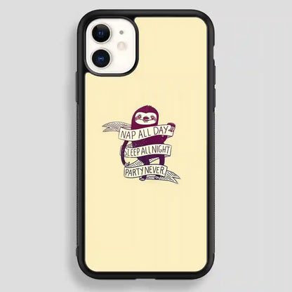 This Role Model Sloth iPhone 12 Case