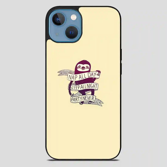 This Role Model Sloth iPhone 13 Case