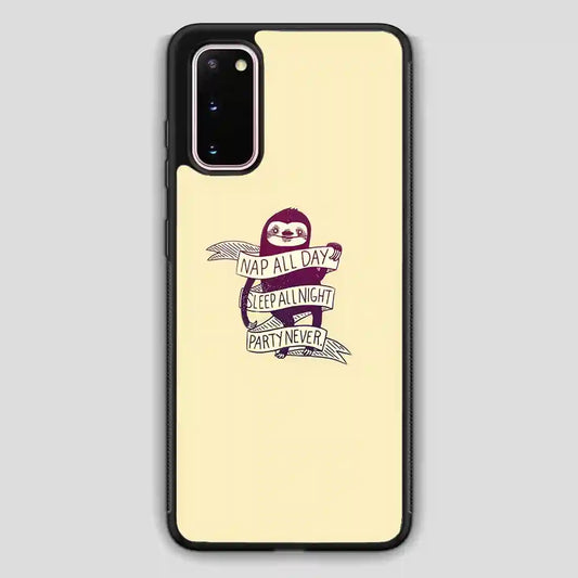 This Role Model Sloth Samsung Galaxy S20 Case