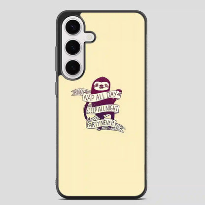 This Role Model Sloth Samsung Galaxy S24 Plus Case