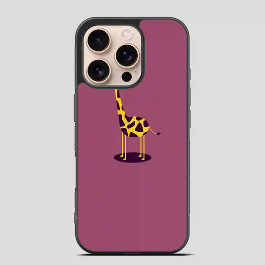 This Too Tall Giraffe iPhone 16 Pro Case