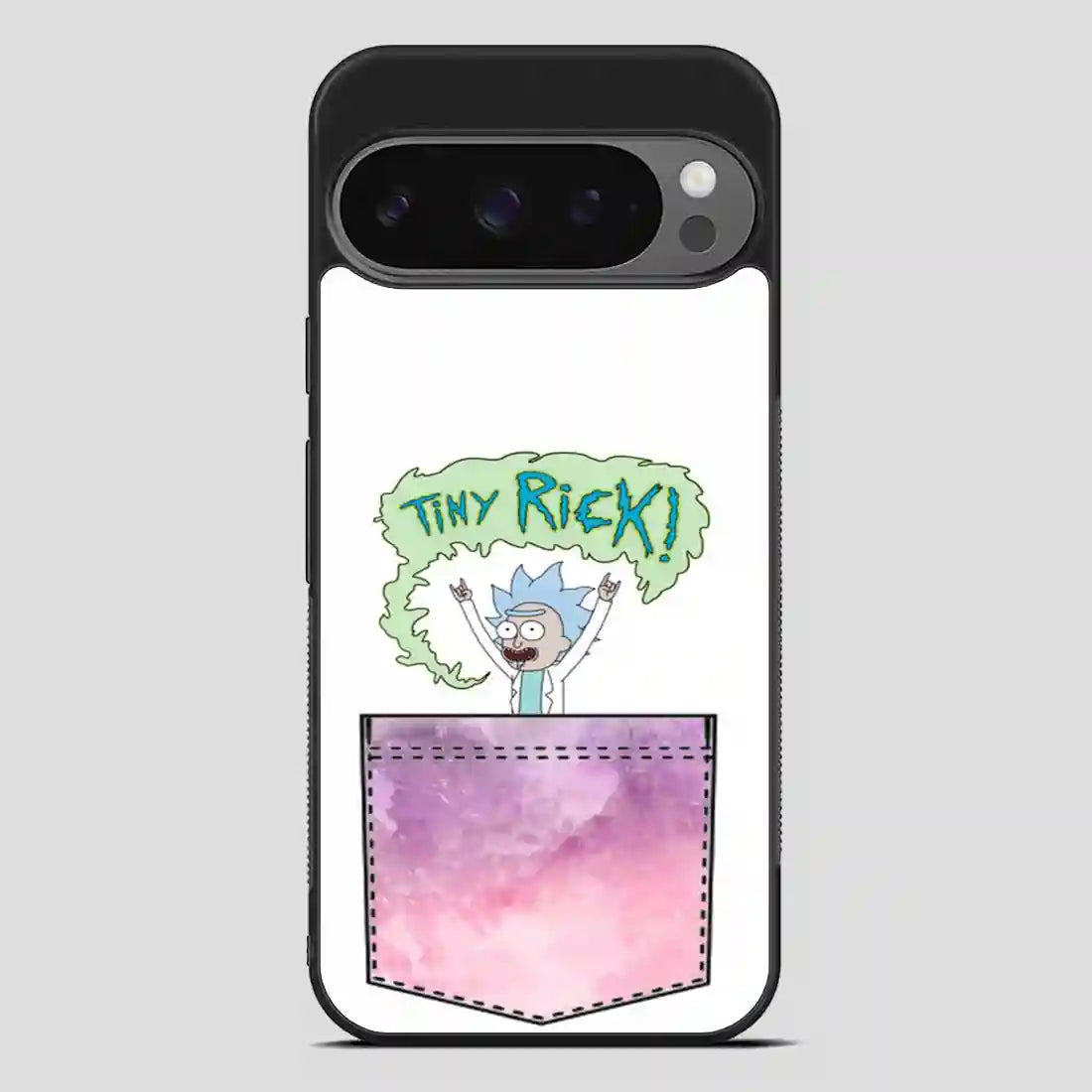 Tiny Rick 0Vintage Google Pixel 9 Pro Case