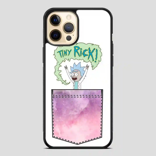 Tiny Rick 0Vintage iPhone 12 Pro Case