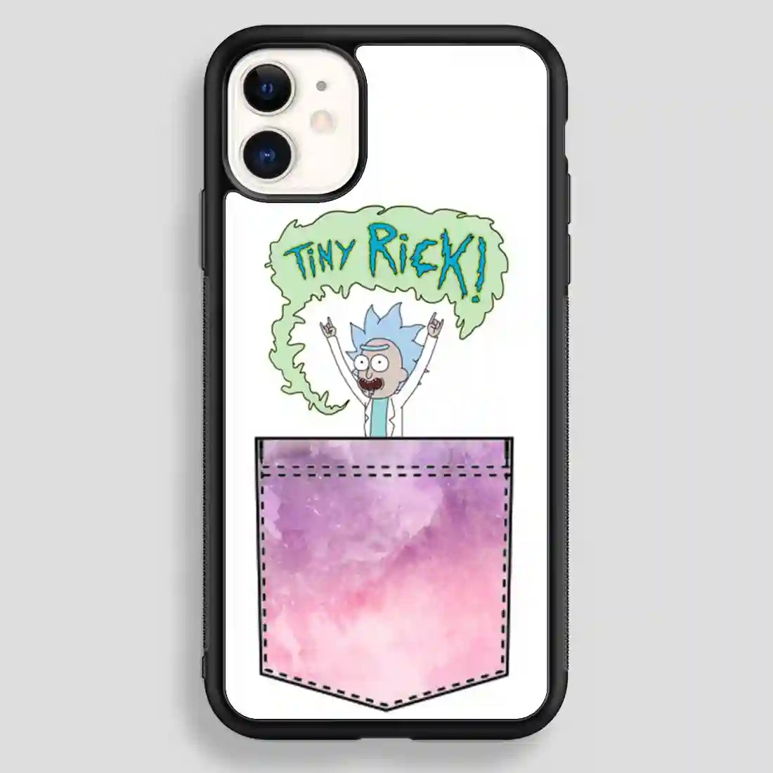 Tiny Rick 0Vintage iPhone 12 Case