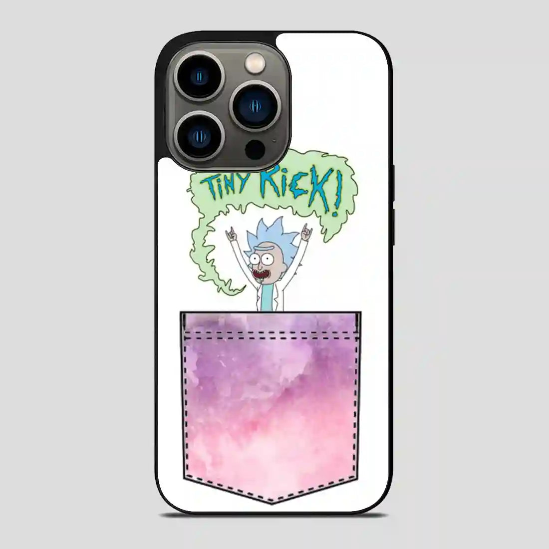 Tiny Rick 0Vintage iPhone 13 Pro Case