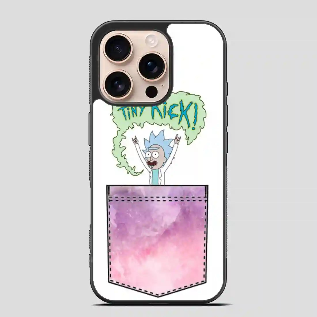 Tiny Rick 0Vintage iPhone 16 Pro Case