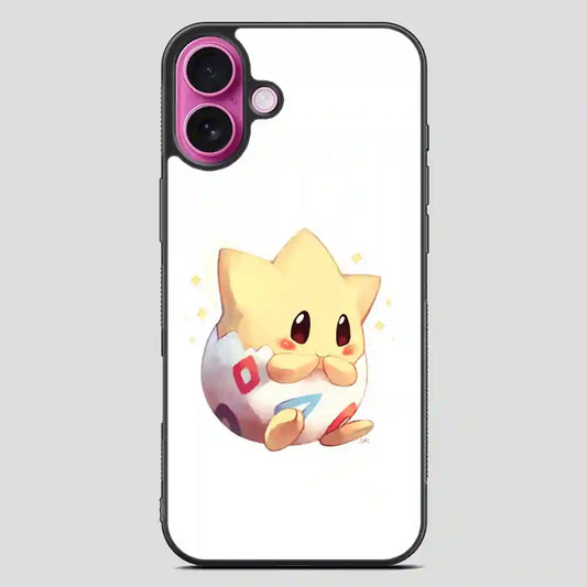 Togepi Pokemon iPhone 16 Plus Case