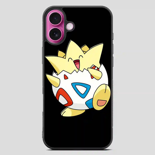 Togepi Pokemon Retro iPhone 16 Plus Case