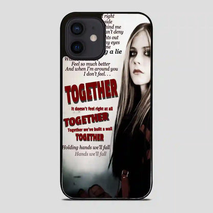 Together Avril Lavigne Source iPhone 12 Mini Case