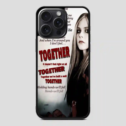 Together Avril Lavigne Source iPhone 15 Pro Case