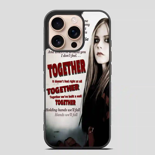 Together Avril Lavigne Source iPhone 16 Pro Case