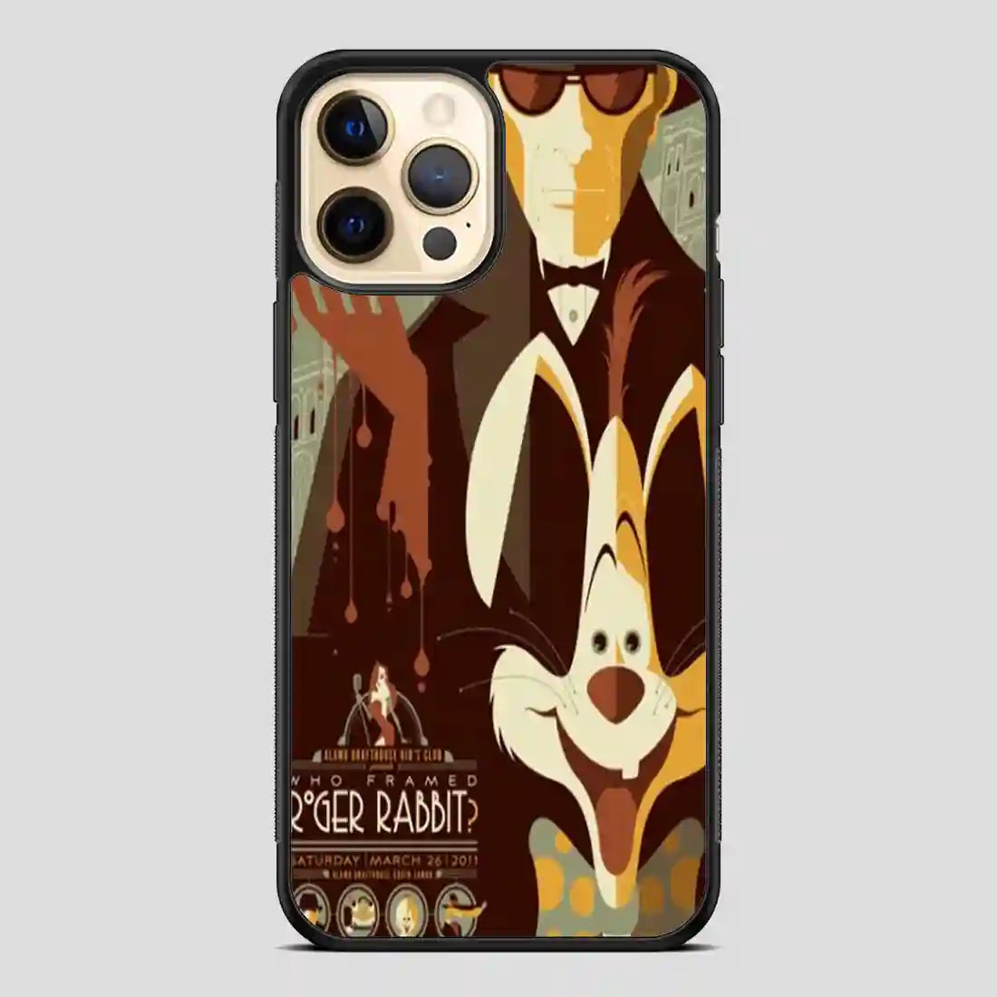 Tom Whalen Disney Posters iPhone 12 Pro Case