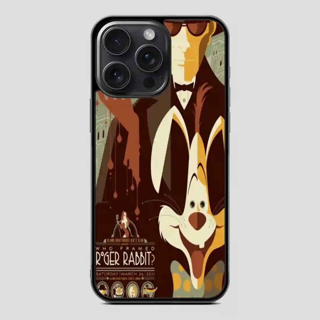 Tom Whalen Disney Posters iPhone 15 Pro Case