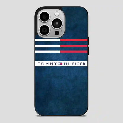 Tommy Hilfiger Blue iPhone 14 Pro Case